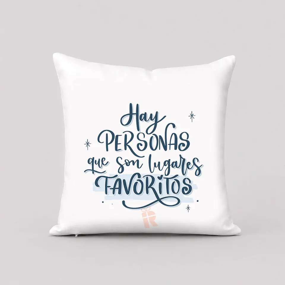 Cojín Personalizado por un lado | CON FRASE O TEXTO 1