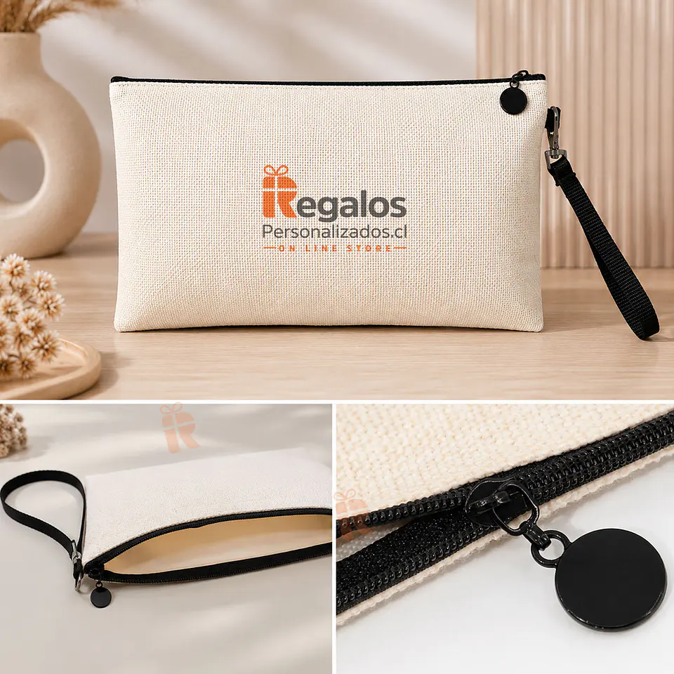 Estuche o neceser Personalizado | con Foto, Frase o Logo 4