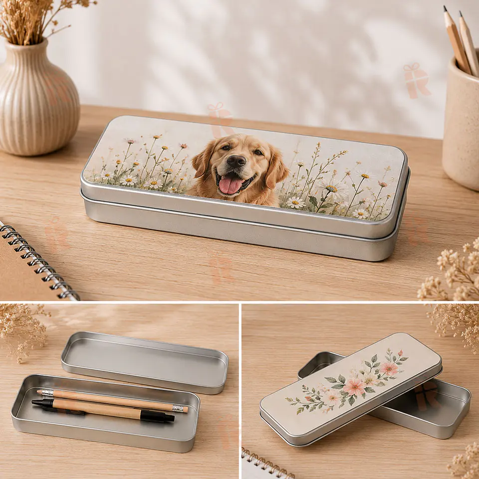Estuche Metálico Personalizado con Foto o diseño 2