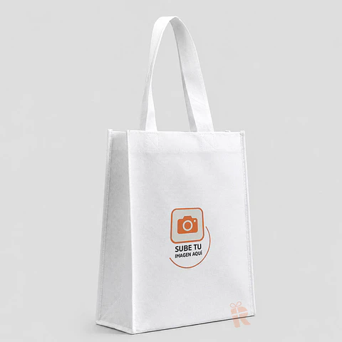Bolsa con fuelle tnt 30x40X12 personalizada