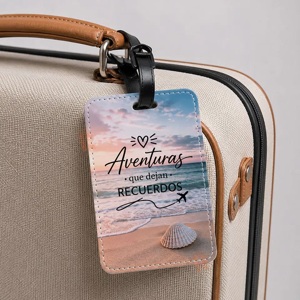 Identificador de Maleta o Mochila Personalizado  2