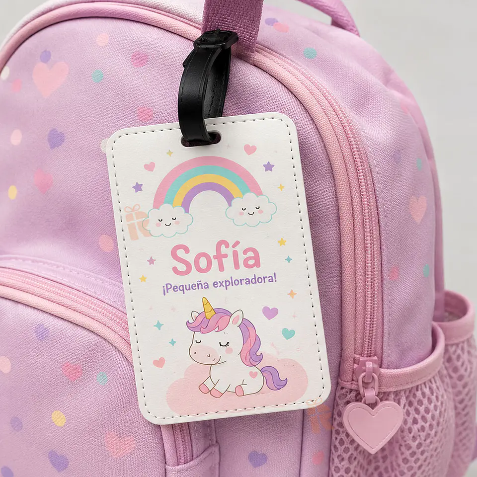 Identificador de Maleta o Mochila Personalizado  3