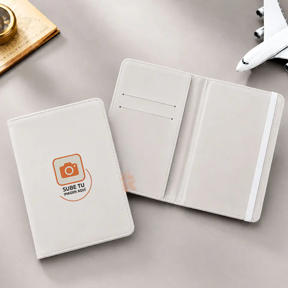Porta Pasaporte Personalizado con Foto o diseño 2