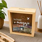 Alcancía de Madera | Personalizada con frase - Miniatura 2