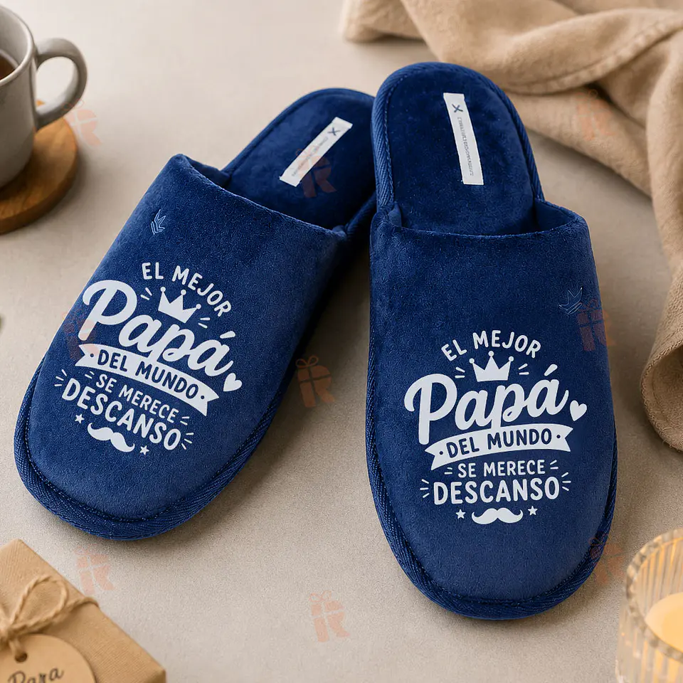 Pantuflas Palmers Personalizadas | Especial Papá 1