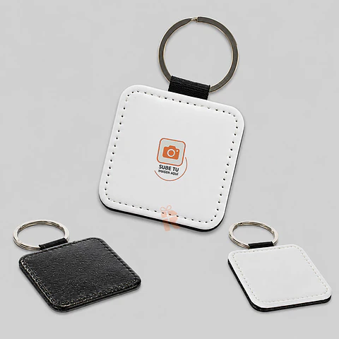 Llavero Cuerina reforzado | Personalizado con imagen
