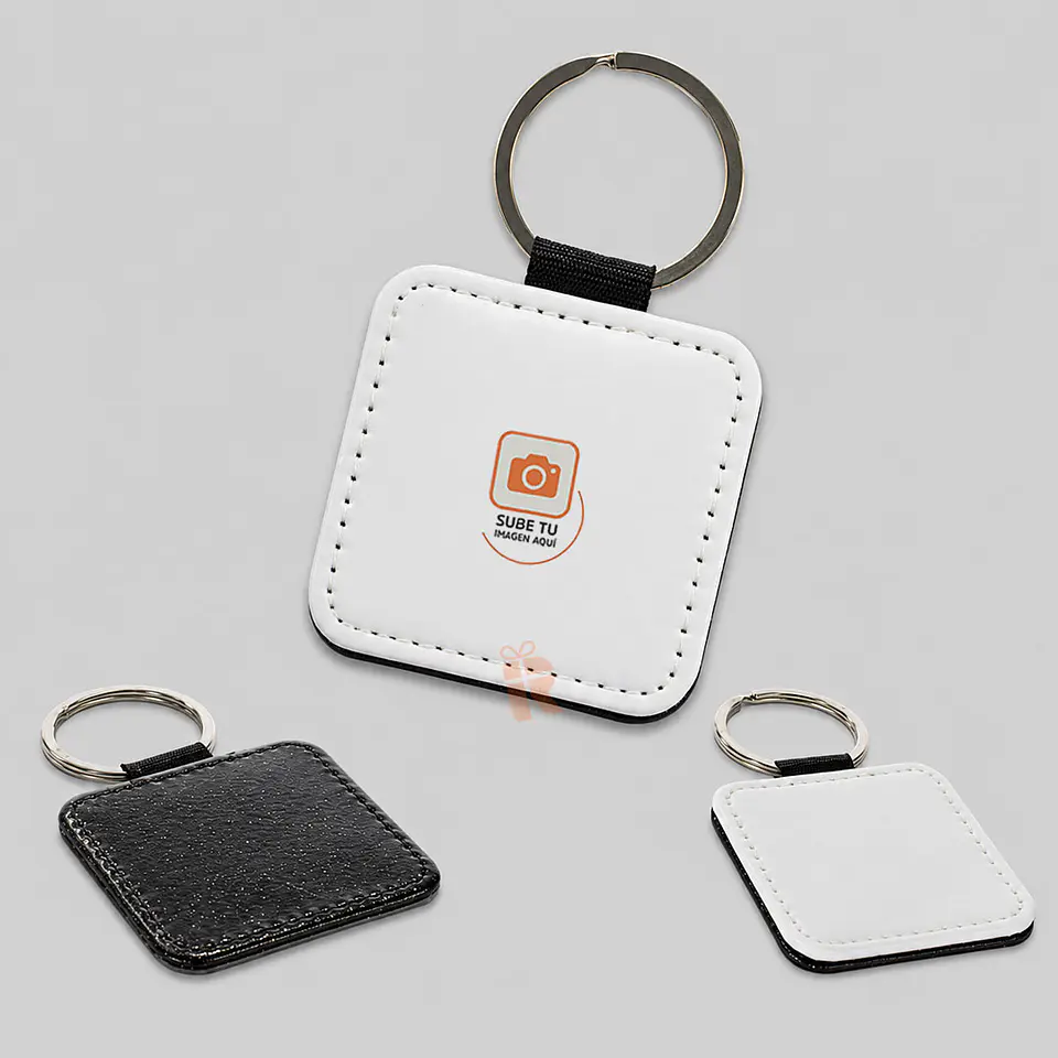 Llavero Cuerina reforzado | Personalizado con imagen 1
