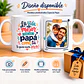 Tazón Personalizado para Papá | Diseño para imagen y frase - Miniatura 2