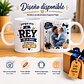 Tazón Personalizado para Papá | Diseño para imagen y frase - Miniatura 4
