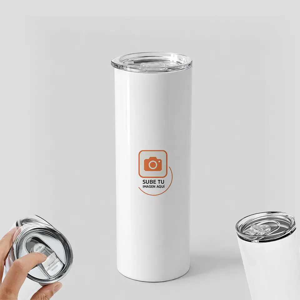 Vaso Térmico Skinny Tumbler Personalizado 500 ml  | Personalizado con imagen y/o frase 1