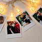 Set de 20 Fotos Tipo Polaroid Personalizadas con Guirnalda de Luces Clip - Miniatura 1