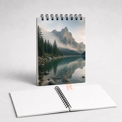 Libreta 10x15 cm personalizada |  Tapa blanda 80 hojas 105g