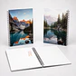 Libreta o cuaderno personalizado | Tapas duras y hojas cuadros 105g - Miniatura 2