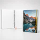 Libreta o cuaderno personalizado | Tapas duras y hojas cuadros 105g - Miniatura 4