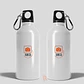 Botella de aluminio tapa rosca 600cc | Personalizada con imagen, foto o frase - Miniatura 4
