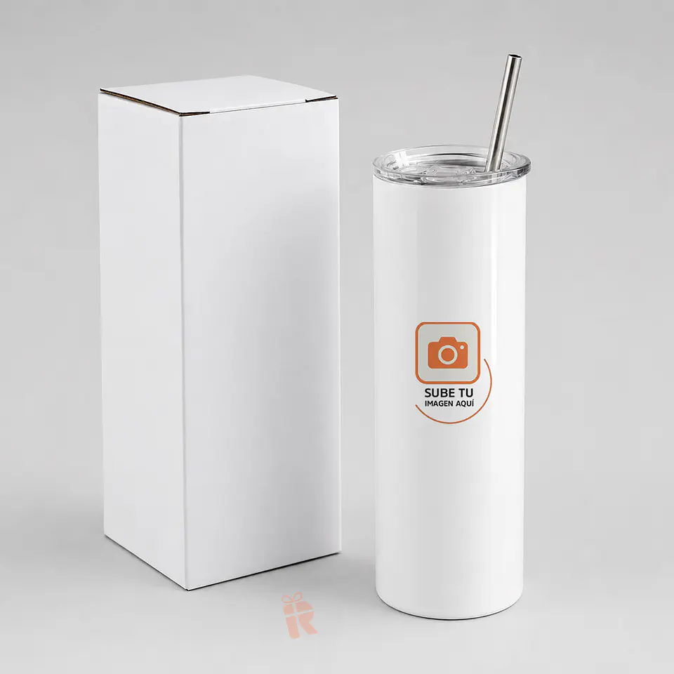 Térmico Skinny Tumbler 600 cc  | Personalizado con imagen, frase, logo 1