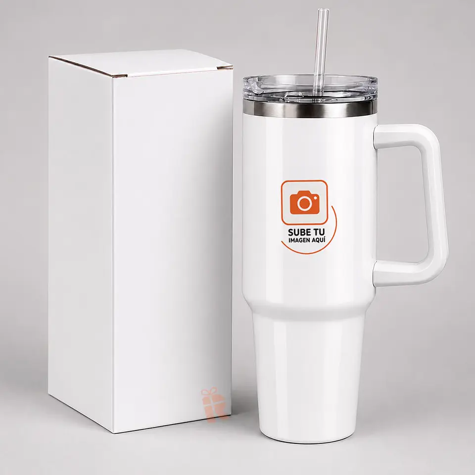 Térmico tumbler tipo stanley 1200 cc | Personalizado con imagen, frase, logo 1