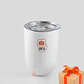 Mug vaso térmico blanco 300cc | Personalizado con foto, imagen, logo - Miniatura 3