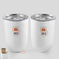 Mug vaso térmico blanco 300cc | Personalizado con foto, imagen, logo - Miniatura 5