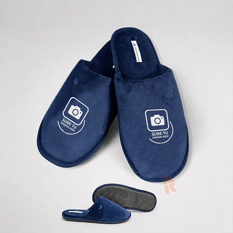 Pantuflas Palmers talla única | Personalizado con imagen, foto, frase