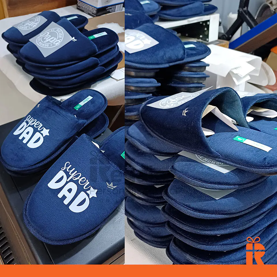 Pantuflas Palmers talla única | Personalizado con imagen, foto, frase 3