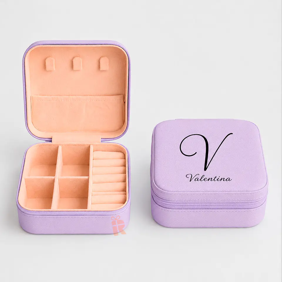 Mini joyero de viaje | Personalizado con imagen, logo, frase 3