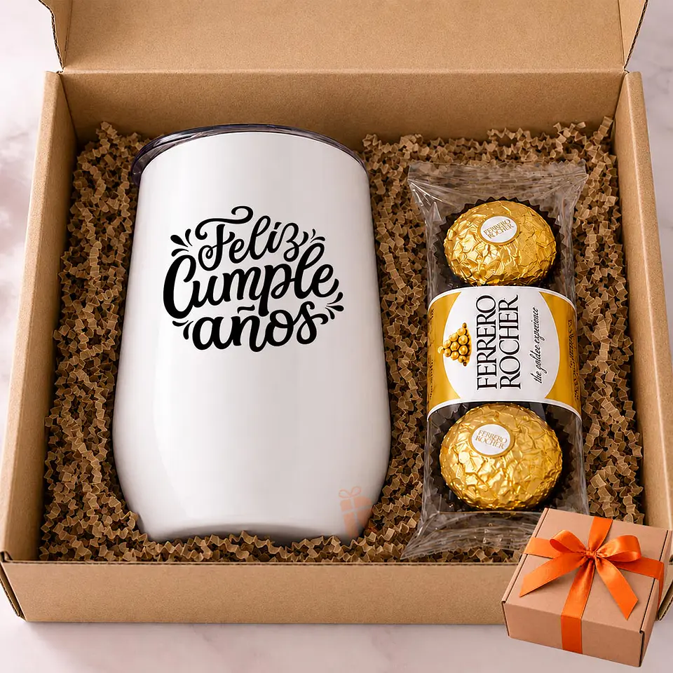 Pack vaso dulce | Personalizado con imagen, logo, frase 1