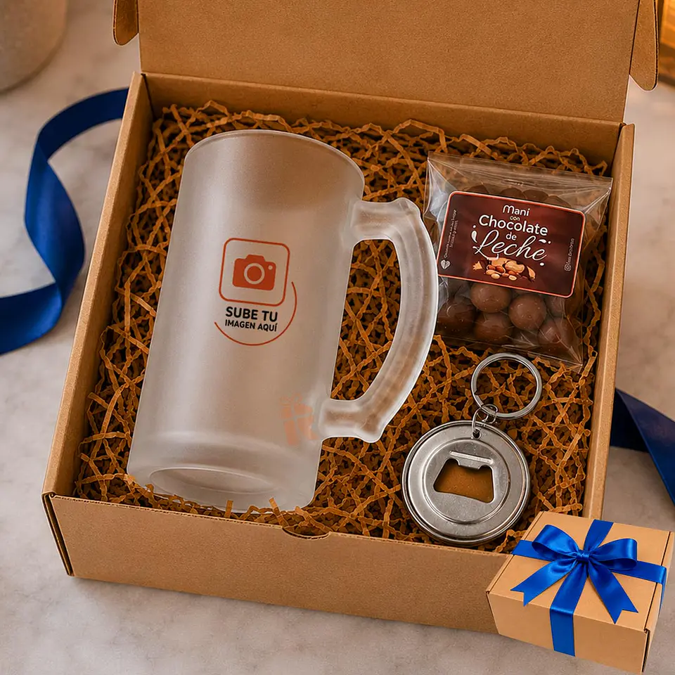 Pack Cervecero | Personalizado con imagen, logo, frase 1