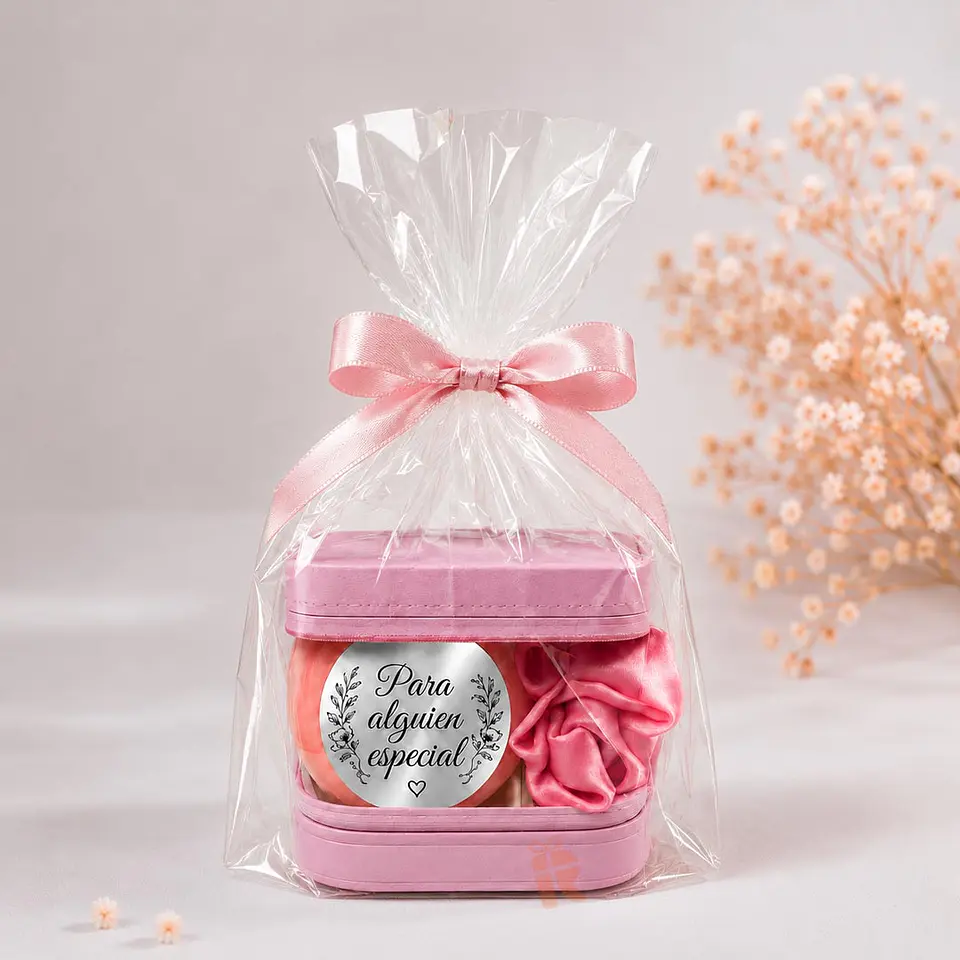 Pack joyero, jabón y scrunchie  | Personalizado 1