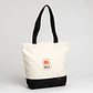 Bolsa crea algodon fuelle negro | Personalizada con imagen, logo o frase - Miniatura 1