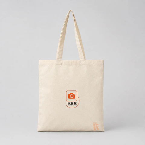 Bolsa crea algodon clásica | Personalizada con imagen, logo o frase