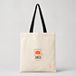 Bolsa crea algodon manilla negra | Personalizada con imagen, logo o frase - Miniatura 1