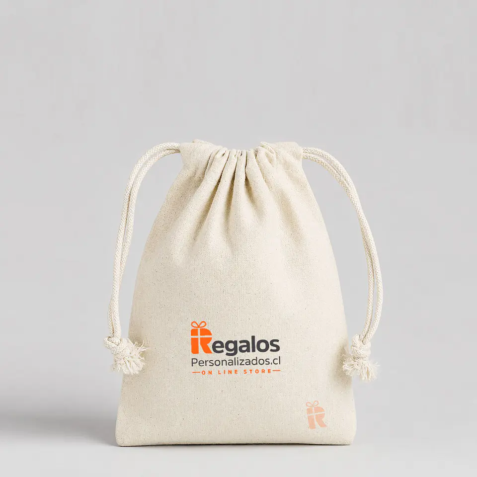 Saco crea algodón natural | Personalizad con imagen, logo o frase 2