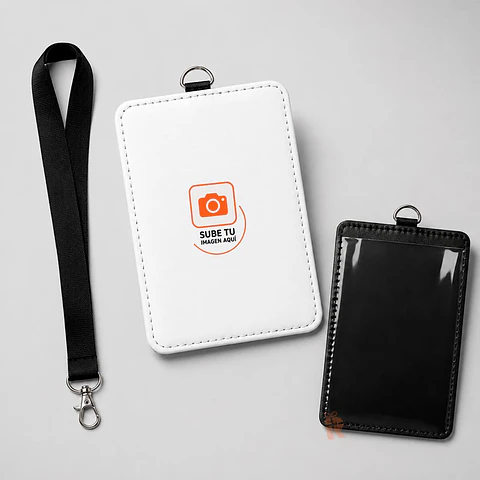 Porta credencia PU | Personalizada con imagen