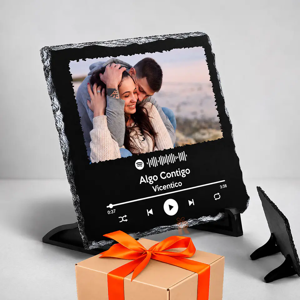 Cuadro roca  | Diseño Spotify Personalizado con foto y canción 2