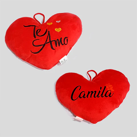 Corazón te amo | Personalizado con nombre o frase