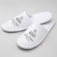 Pantuflas simples blancas talla unica | Personalizadas con imagen, foto, frase - Miniatura 3
