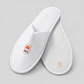 Pantuflas simples blancas talla unica | Personalizadas con imagen, foto, frase - Miniatura 2