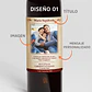 Pack Caja de madera con accesorios y vino | Etiqueta personalizada - Miniatura 2