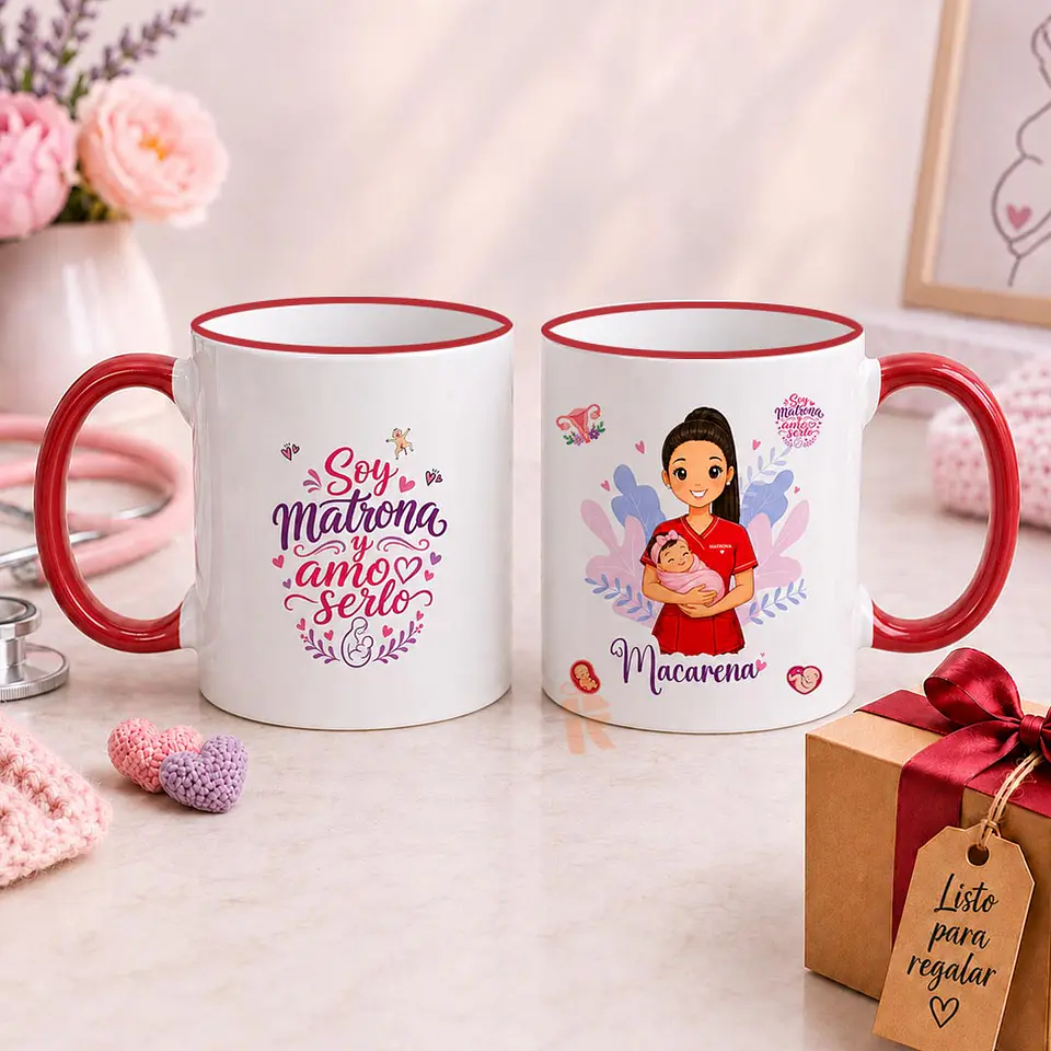 Tazón personalizado con diseño  Matrona 1