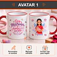 Tazón personalizado con diseño Matrona - Miniatura 2
