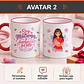 Tazón personalizado con diseño Matrona - Miniatura 3