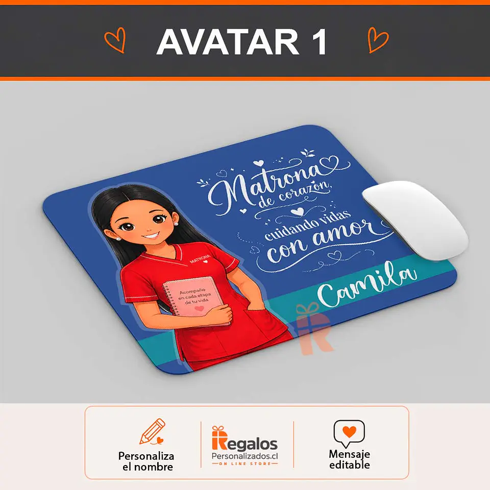 Mouse pad diseño Matrona 2