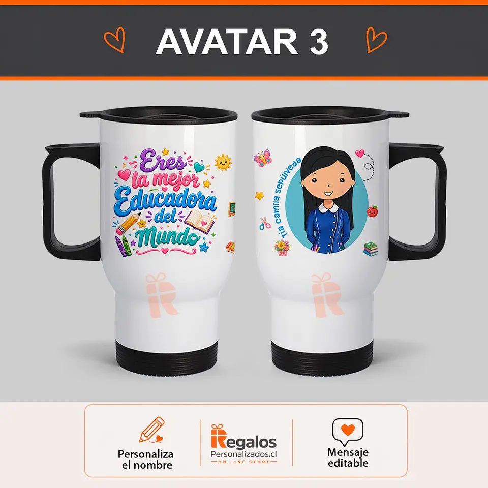 Mug térmico Técnico Ed. Párvulos 4