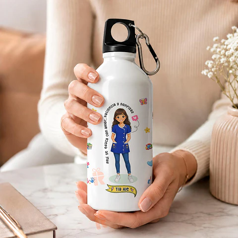 Botella diseño Técnica Ed. Párvulos