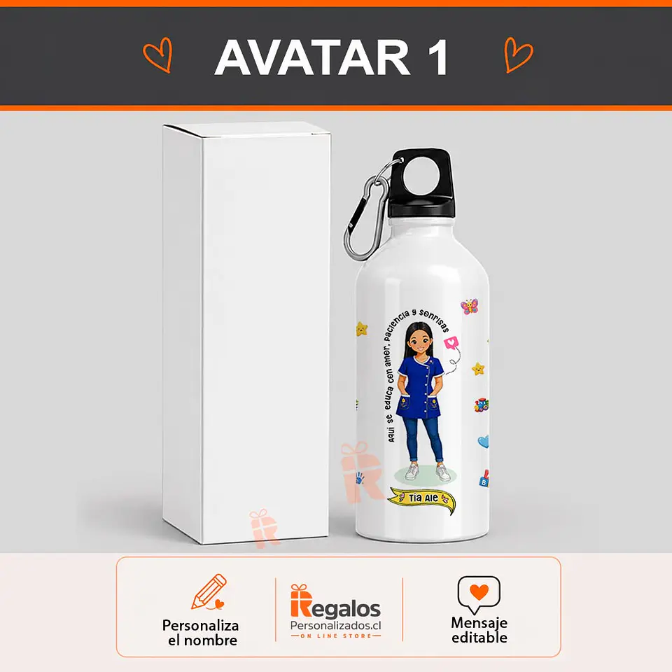 Botella diseño Técnica Ed. Párvulos 2