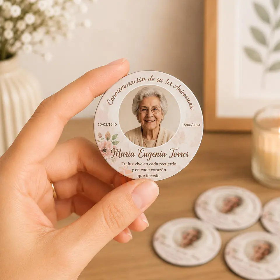 Souvenir Magnético Metálico personalizado | Compra mínima 12 unidades 1