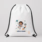 Mochila tipo morral poliester clásico | Personalizada con imagen, logo o frase - Miniatura 2