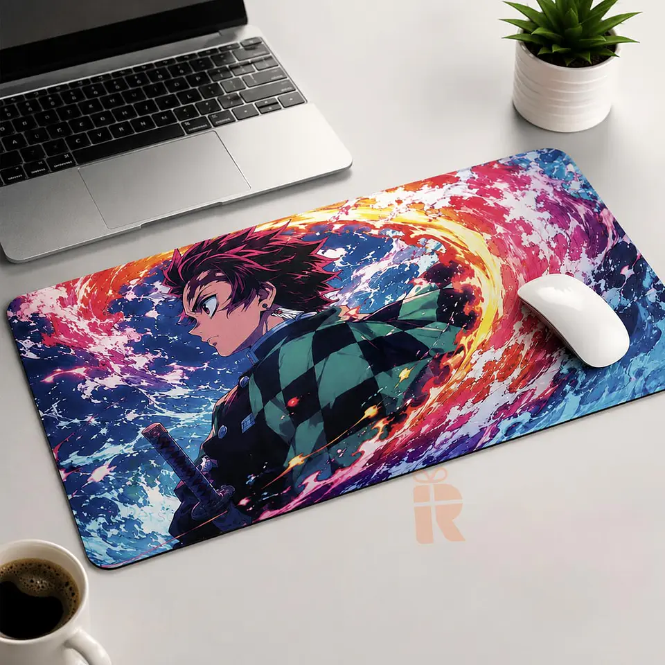 Pad gamer escritorio 35x60cm personalizado 1