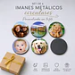 Pack 6 Imanes Metálicos Personalizados con Foto | Incluye Caja de Regalo - Miniatura 1